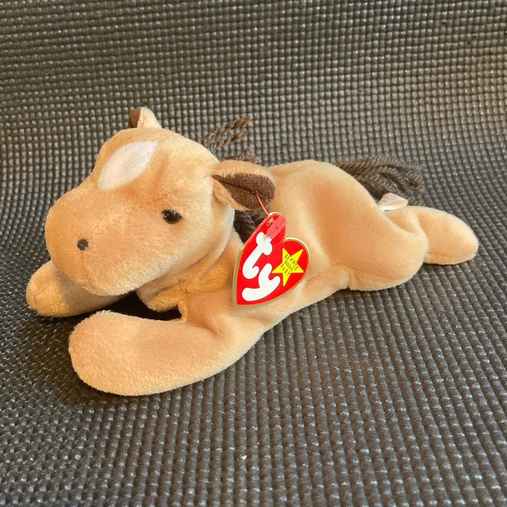 Vintage Ty Beanie Baby “Derby” 5th Generation Mint